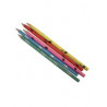 Set 5 lápices forrados de papel colores (varios modelos)